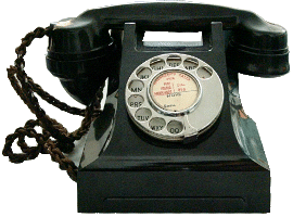 A phone from the 1950s
