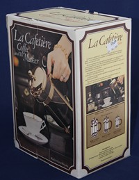 La cafetière, packaging 1970s