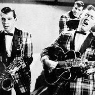 Bill Haley and his Comets (1955) (Wikimedia Commons, Mr. Klau Klettner)