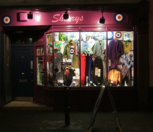 Sherry's specialists in mod gear, just of Carnaby Street
