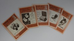 Kensitas coupons, 1950s
