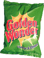 Golden Wonder - Cheese & Onion, the first flavoured crisps