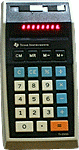 70s pocket calculator