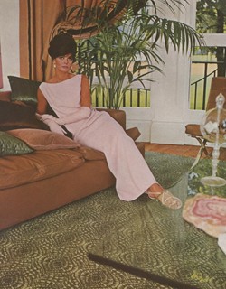 Acrilan carpet, 1964
