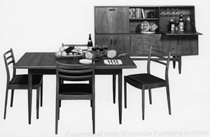Fresco dining group 1970 (image courtesy of High Wycombe Furniture Archive)
