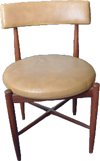 G Plan Fresco dining chair in teak c1969