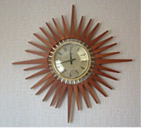 Wallclock by Ansey & Wilson, late 1960s