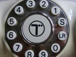 Genie phone dial with BT logo