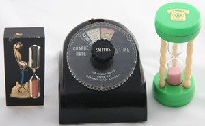 Telephone timers from the 1960s to 1970s