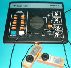 old tennis game console