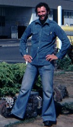 1970s flared jeans