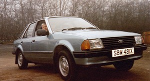 Ford cars of the 1980s - UK